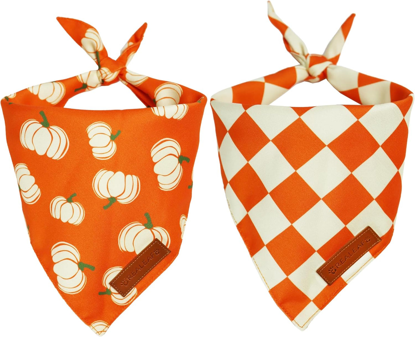 4Th of July Dog Bandanas 2 Pack, Reversible American Flag Pet Scarf for Boy and Girl, Premium Durable Fabric, Patriotic Bandana for Large and Extra Large Dogs (X-Large)